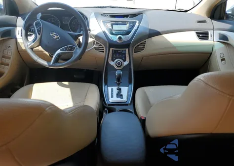 2012 Hyundai Elantra Gls from USA, damaged, VIN KMHDH4AE9CU498140